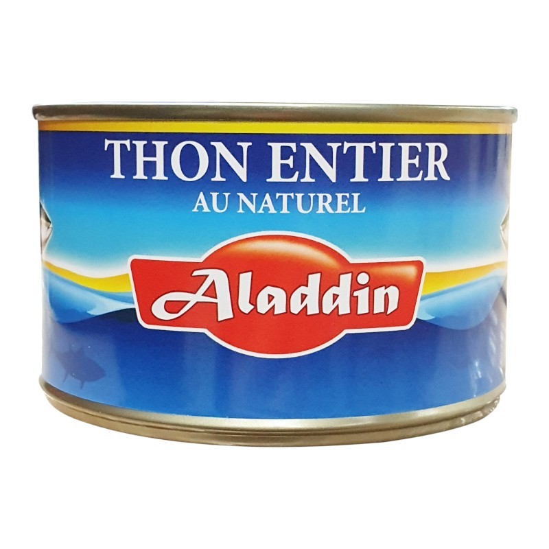 Thon entier naturel 400g 1/2 aladdin-Thons-panierexpress