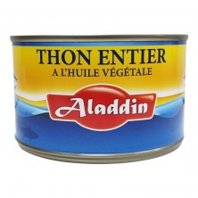 Thon entier à l'huile 400g 1/2 aladdin-Thons-panierexpress