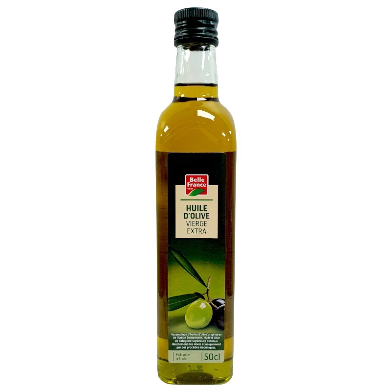Huile d'olive vierge extra - Belle France - 50cl-Assaisonnement et Condiments-panierexpress