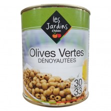 Olives vertes dénoyautées...