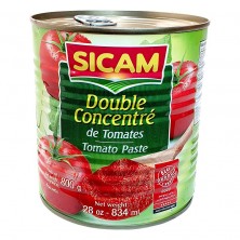Double concentré de tomates - SICAM - 800g