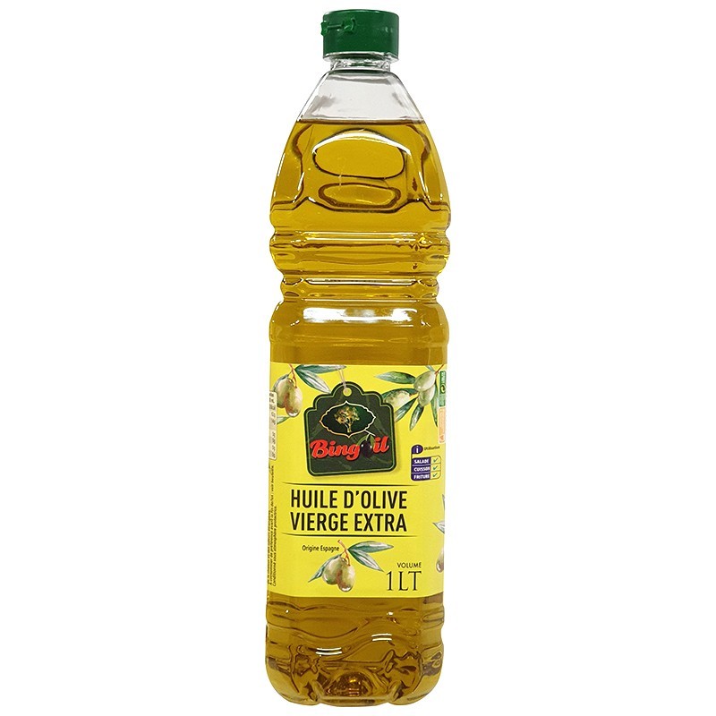 Huile d'olive extra vierge - BINGOIL - 1L 