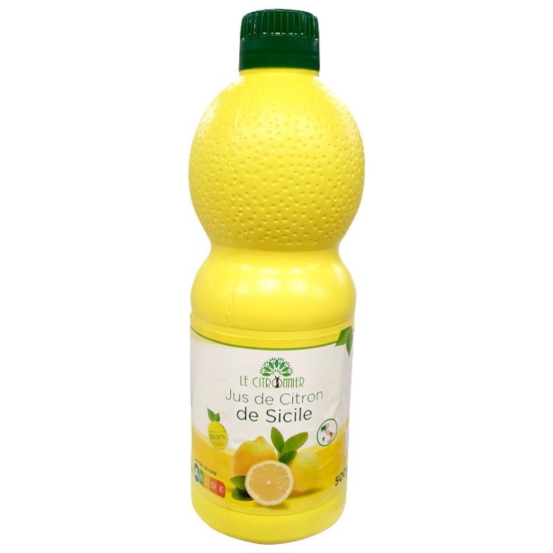 Jus de citron italie 500 ml-Assaisonnement et Condiments-panierexpress