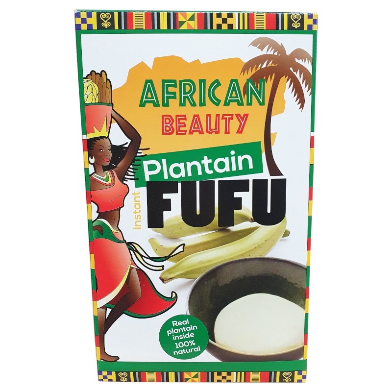 Foufou plantain vert | Fufu plantain | 681g | African Beauty-Farines et Céréales-panierexpress