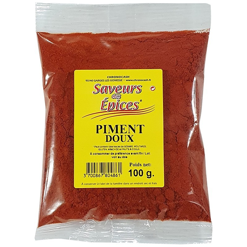 Piment doux moulu 100g-Epices sel & poivres-panierexpress