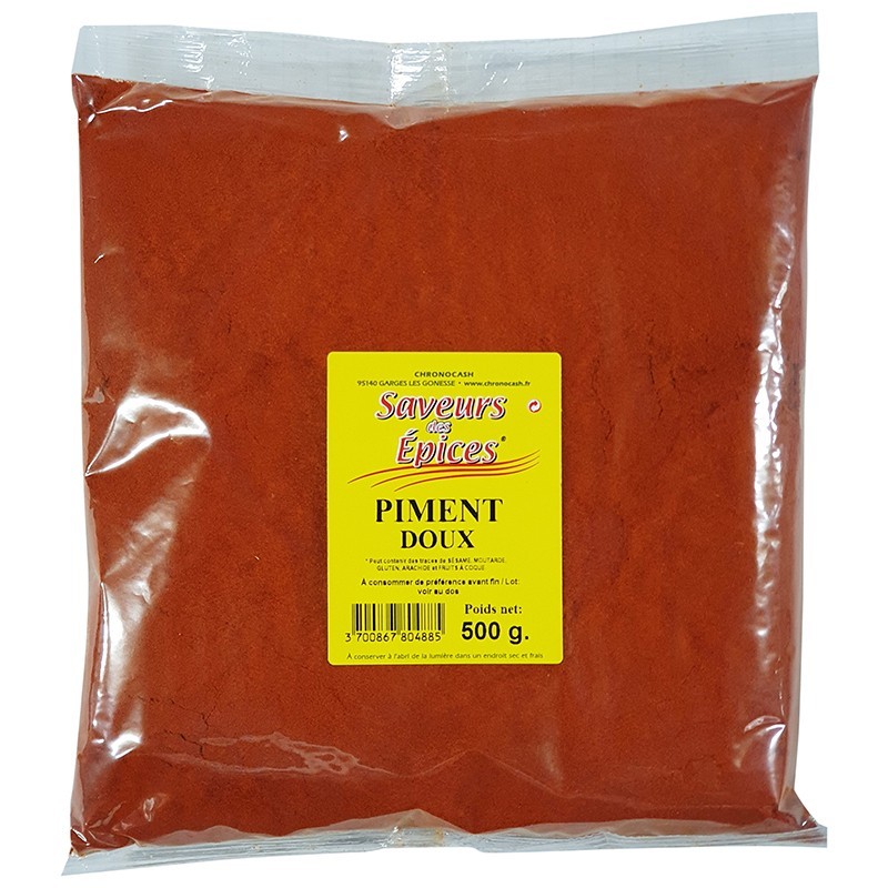 Piment doux moulu 500g-Epices sel & poivres-panierexpress