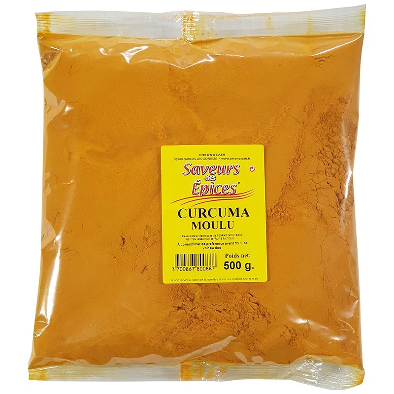 Curcuma poudre 500g-Assaisonnement et Condiments-panierexpress