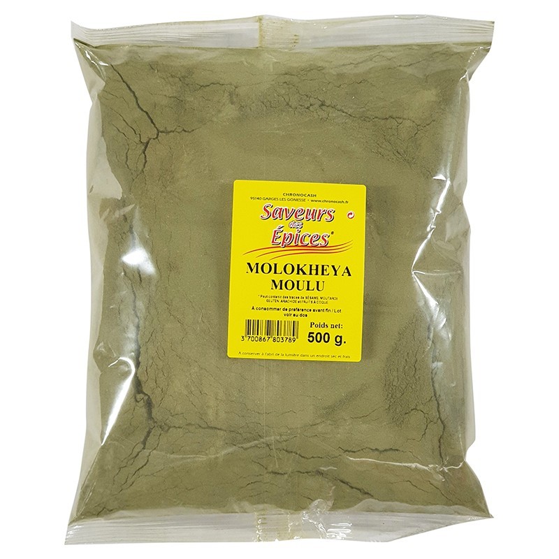 Molokheya moulue 500g-Epices sel & poivres-panierexpress