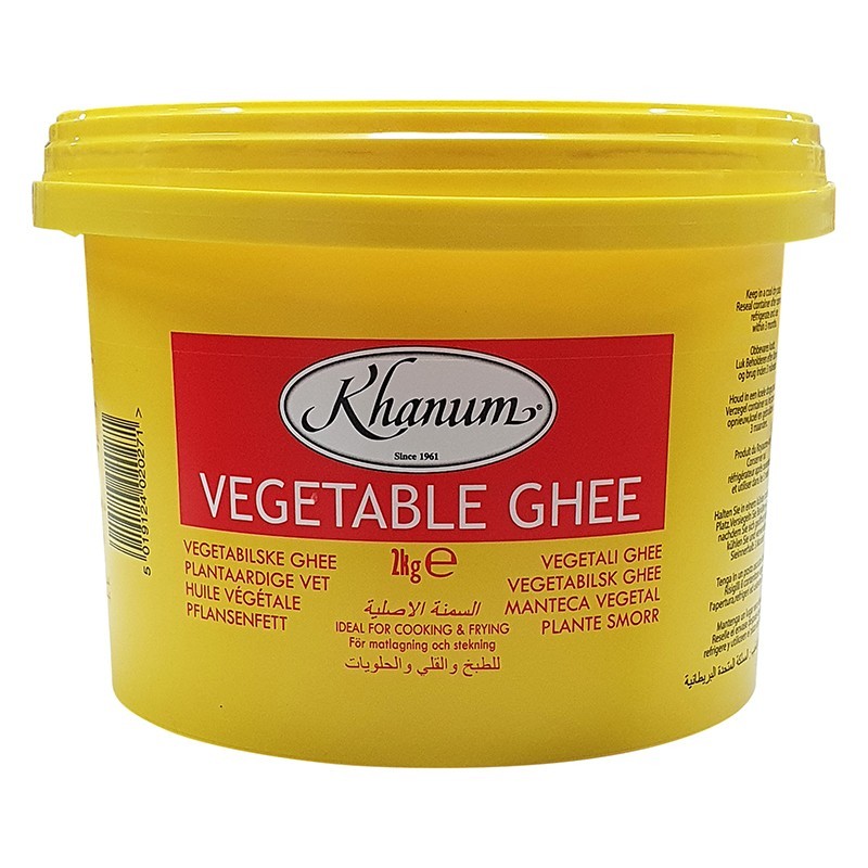 Pure végétale ghee 2kg beurre khanum-Aide à la cuisine, bouillon-panierexpress