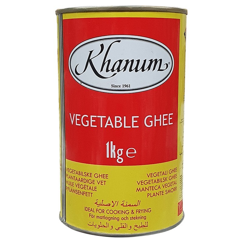 Pure végétale ghee 1kg beurre khanum-Aide à la cuisine, bouillon-panierexpress