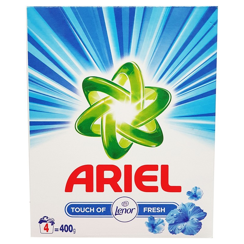 Ariel lessive poudre fresh 400g-Lessive et soin du linge-panierexpress