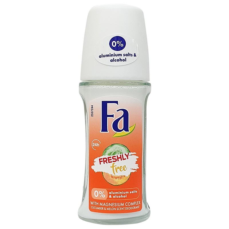 Fa Freshly Free roll on Concombre & Melon déodorant 50 ml-HYGIÈNE ET ENTRETIEN-panierexpress