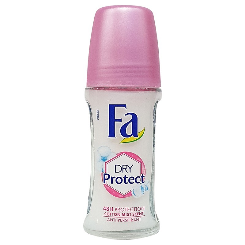 Fa DRY Protect roll on Cotton Mist Scent déodorant 50 ml-HYGIÈNE ET ENTRETIEN-panierexpress