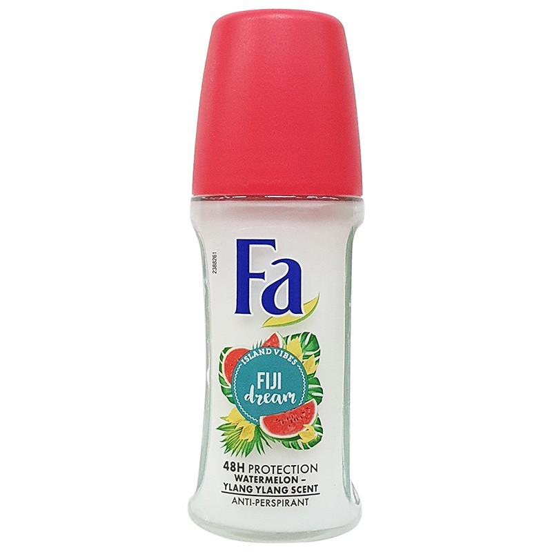 Fa Fiji dream roll on Pastèque & Ylang Ylang déodorant 50 ml-HYGIÈNE ET ENTRETIEN-panierexpress