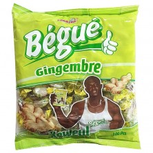 Bonbon gingembre - BEGUE - 100pcs x12 sachets