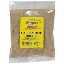 Cardamone moulue - 50g --Assaisonnement et Condiments-panierexpress