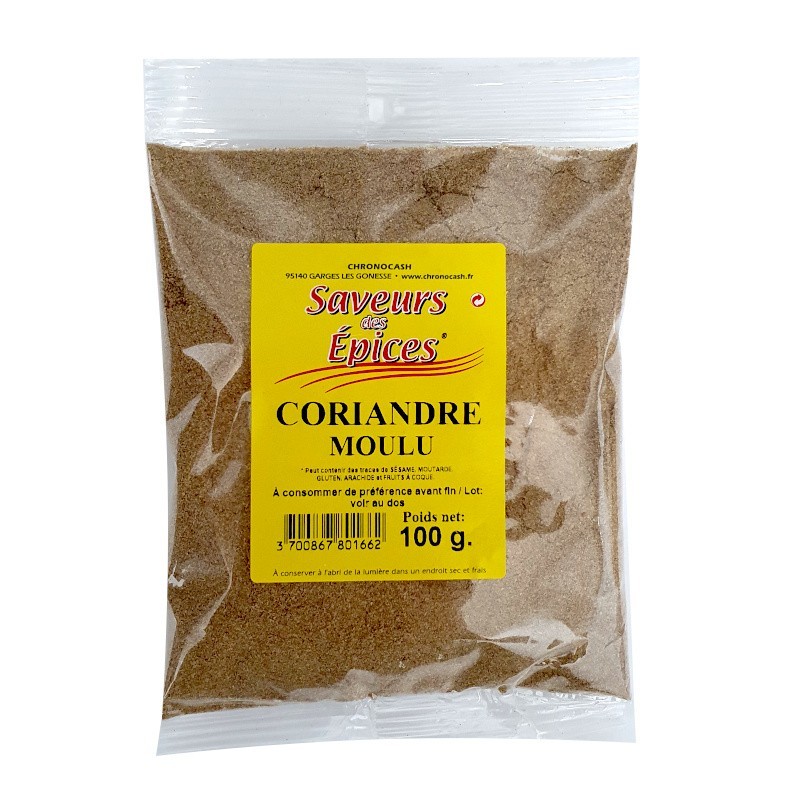 Coriandre moulu - 100g-Assaisonnement et Condiments-panierexpress
