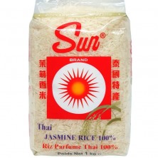 Riz long parfumé | Thai Hom Mali 1kg | Sun Brand