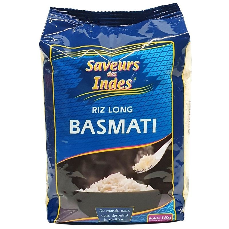 Riz basmati - 1kg - Saveurs des Indes-Riz-panierexpress