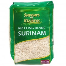 Riz long Surinam - 1kg - Saveurs des Rizières