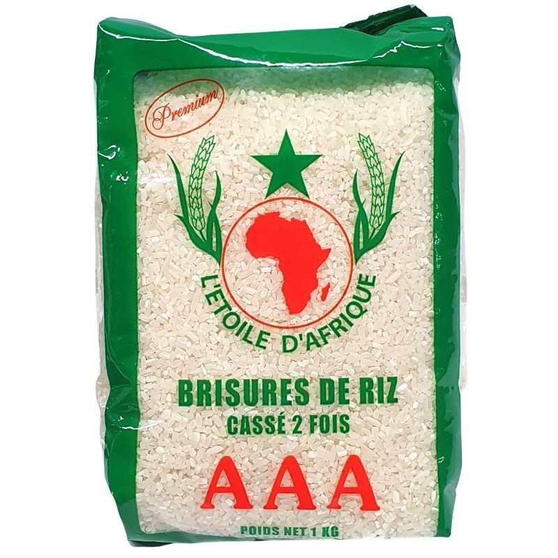 Brisure de riz cassé 2 fois - 1kg - Etoile d'Afrique-ÉPICERIE-panierexpress