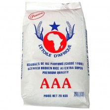 Brisure de riz cassé 1 fois - 20kg - Etoile d'Afrique-ÉPICERIE-panierexpress
