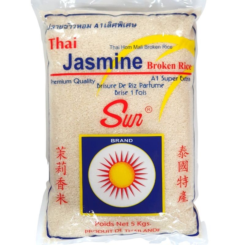 Brisure de riz cassé 1 fois - 5kg - Sun brand-Riz-panierexpress