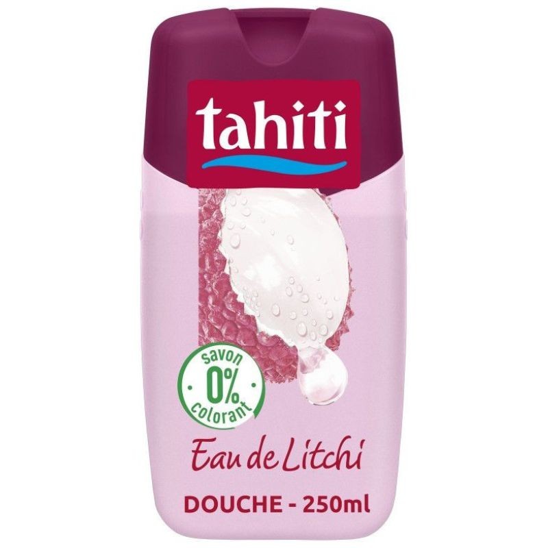 Gel Douche eau de litchi TAHITI 250ml-HYGIÈNE ET ENTRETIEN-panierexpress