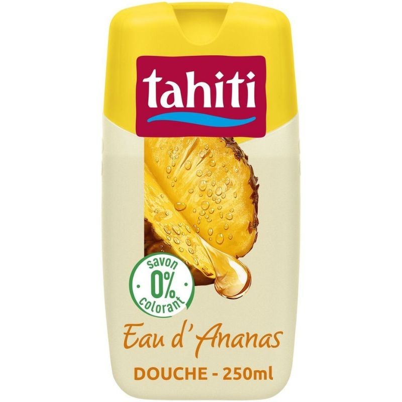 Gel Douche eau d'ananas TAHITI 250ml-HYGIÈNE ET ENTRETIEN-panierexpress
