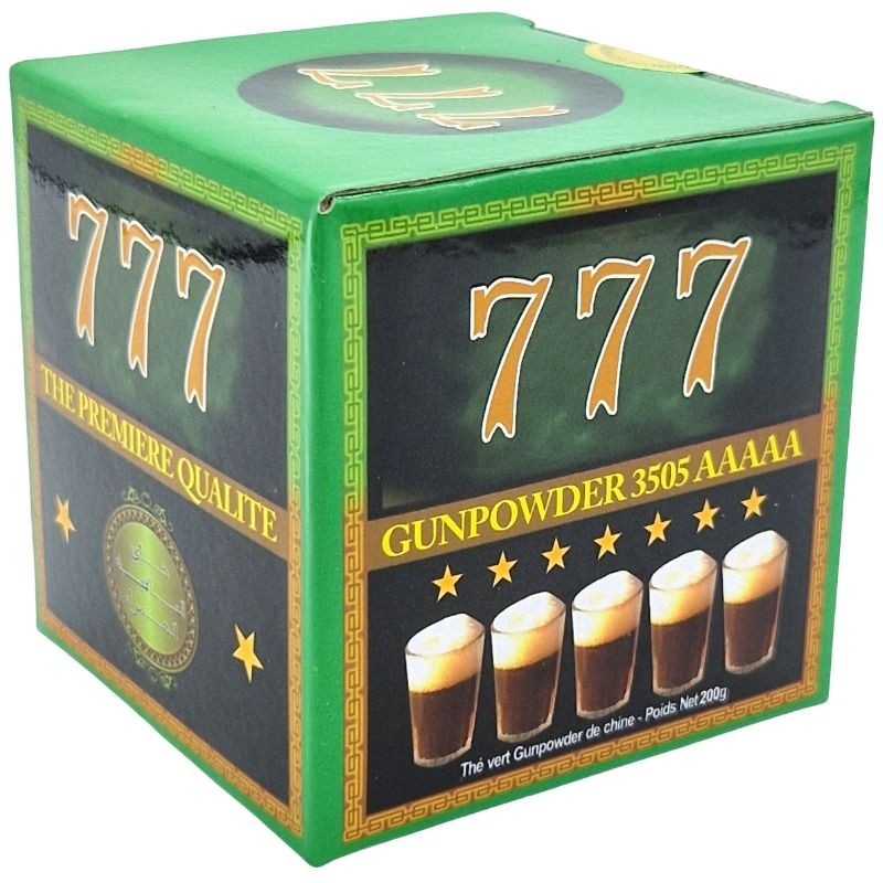 Thé vert de luxe Gunpowder 777 200g-Boissons chaudes-panierexpress