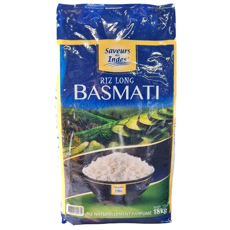 Riz Basmati - 18kg - Saveurs des Indes 
