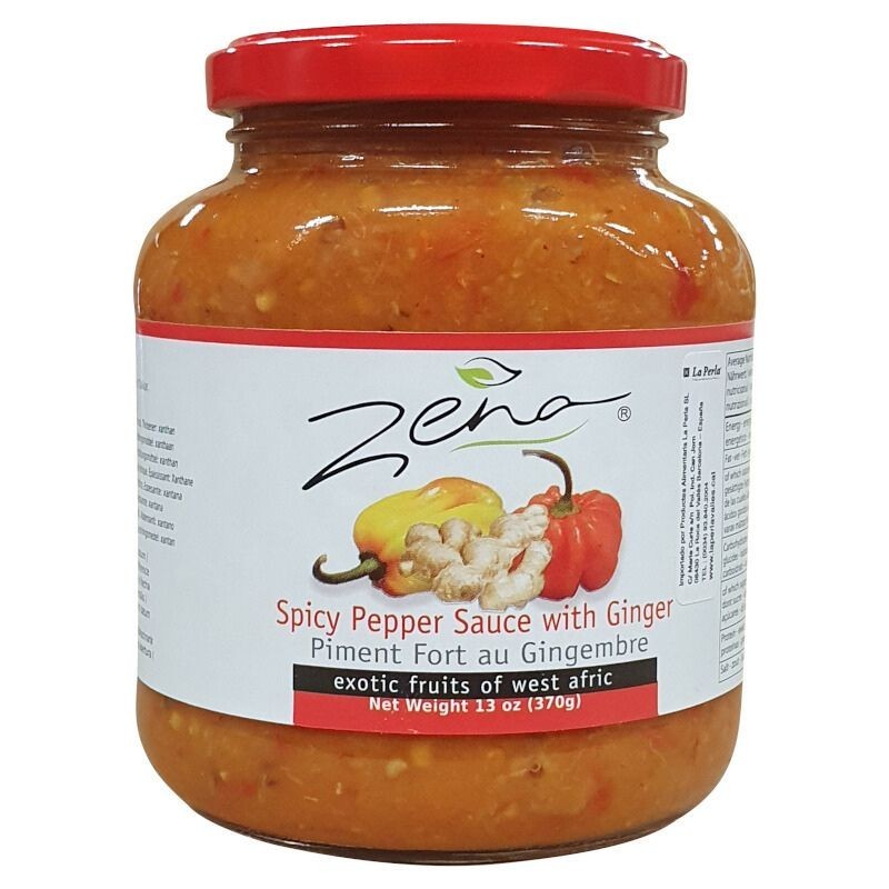 Purée de piment fort au gingembre ZENA 370g-Assaisonnement et Condiments-panierexpress