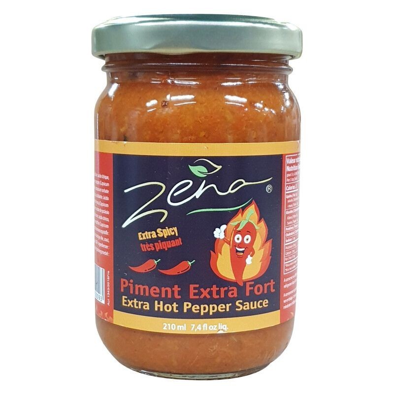 Purée de piment extra fort ZENA 210ml-Assaisonnement et Condiments-panierexpress