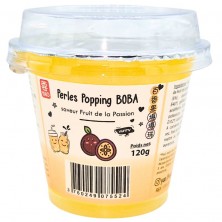 Perles de Popping Boba pour bubble tea Fruits de la passion - YAO - 120g