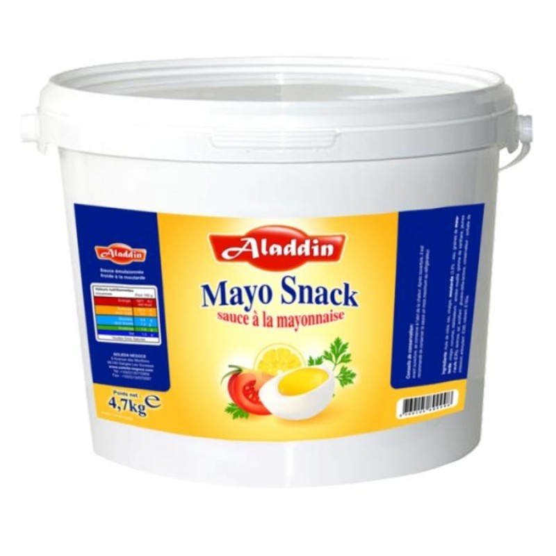 Sauce mayonnaise aladdin 5l-Assaisonnement et Condiments-panierexpress