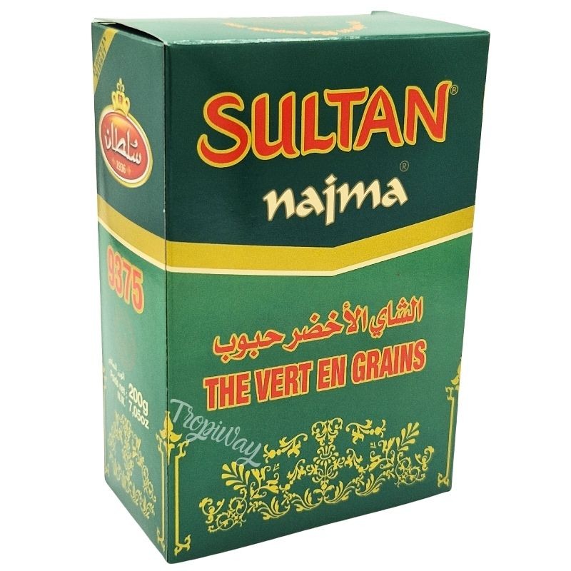 Thé vert en grains | Najma | 200g | Sultan-Boissons chaudes-panierexpress