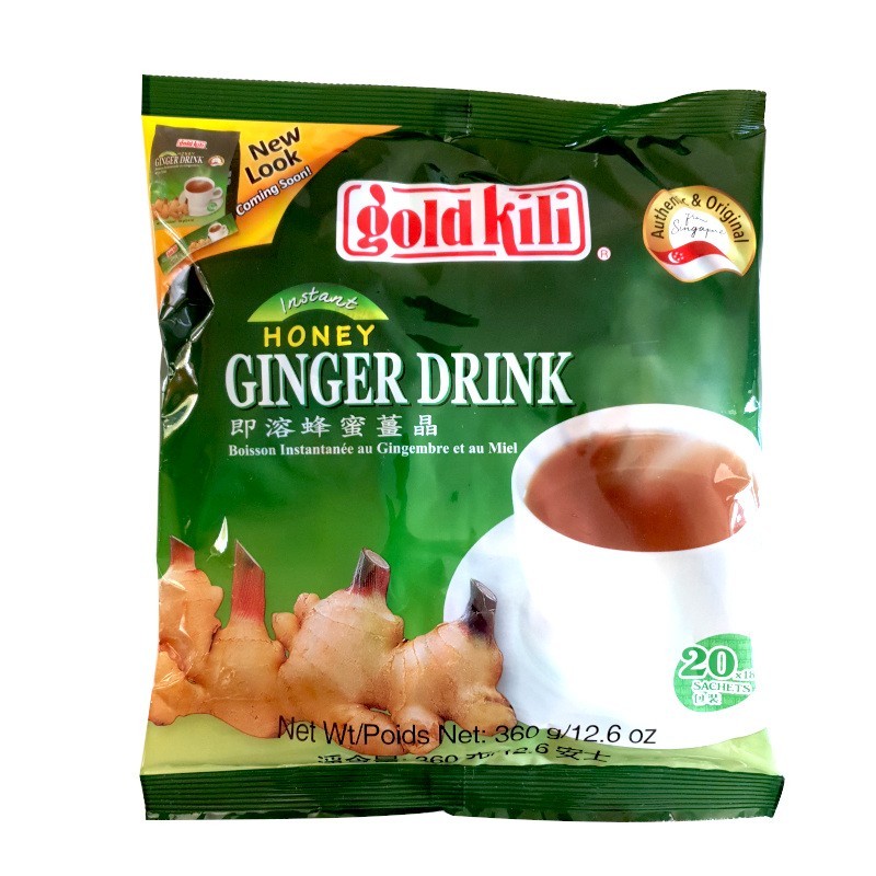Infusion ginger drink gold kili 20 x 18g-THÉ ET INFUSIONS-panierexpress