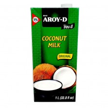 Lait de coco - Aroy-D - 1l --Aide à la cuisine, bouillon-panierexpress