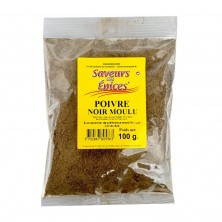 Poivre noir moulu 100g-Epices sel & poivres-panierexpress