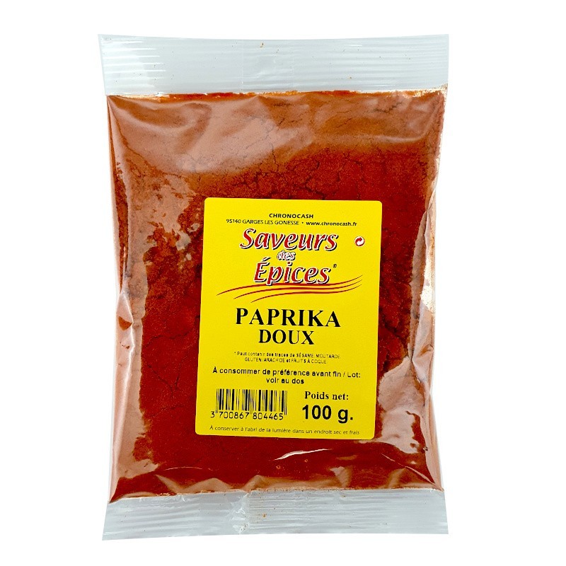 Paprika doux moulu 100g-Assaisonnement et Condiments-panierexpress