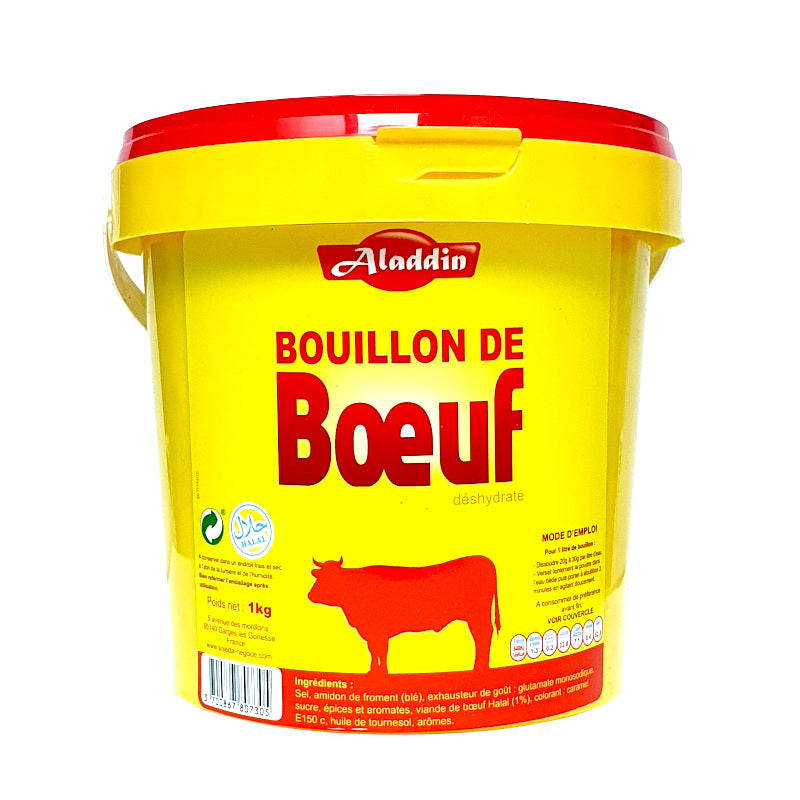 Bouillon bœuf poudre 1kg - Aladdin