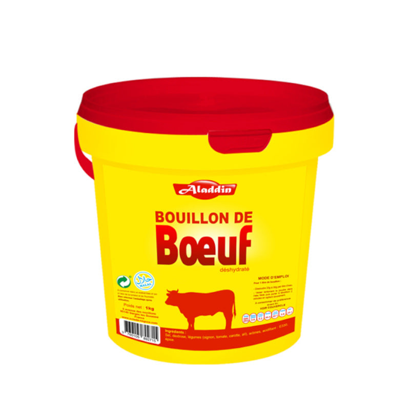 Bouillon bœuf poudre 1kg - Aladdin