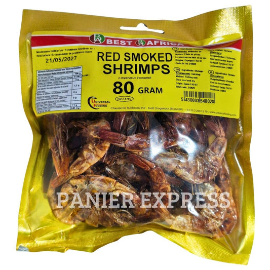 Crevettes Fumées Rouges - 80g Red Smoked Shrimp