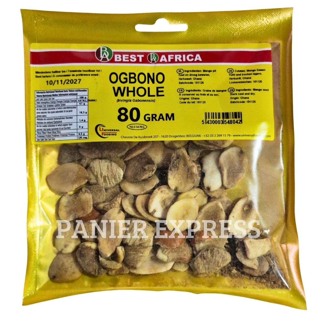 Graines d’Ogbono Entières - 80g Ogbono Whole