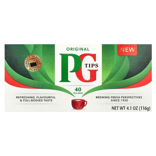 PG Tips Thé Noir Original - 40 Sachets