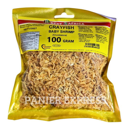 Poudre de Crevettes Séchées - 100g Crayfish Baby Shrimp