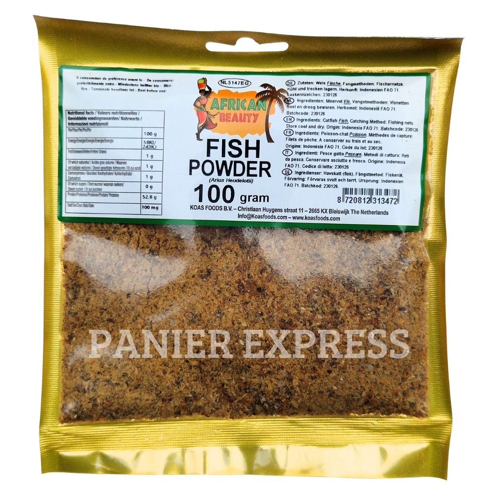 Poudre de Poisson 100g – Fish Powder | African Beauty