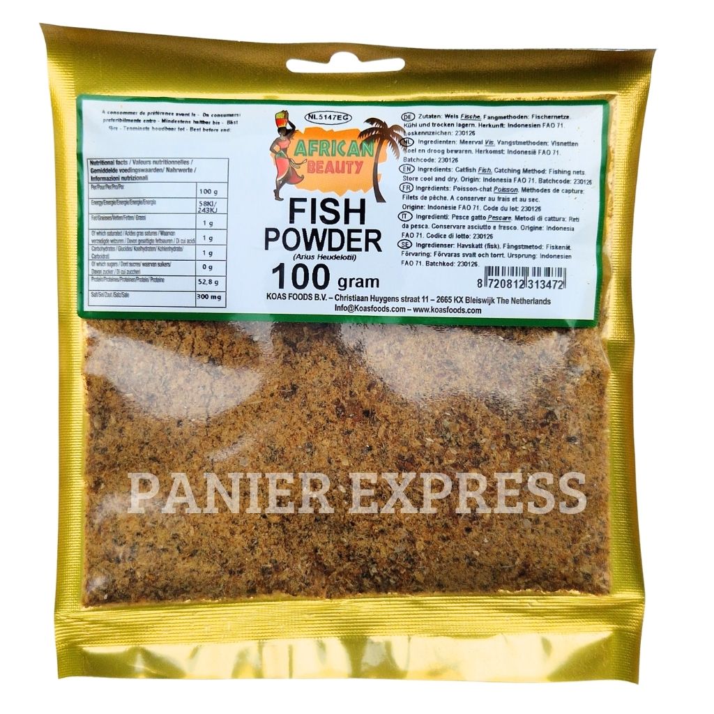 Poudre de Poisson 100g – Fish Powder | African Beauty