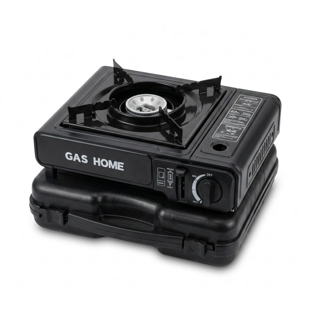 Réchaud à Gaz Portable Camping avec Allumage Piézo - GAS HOME
