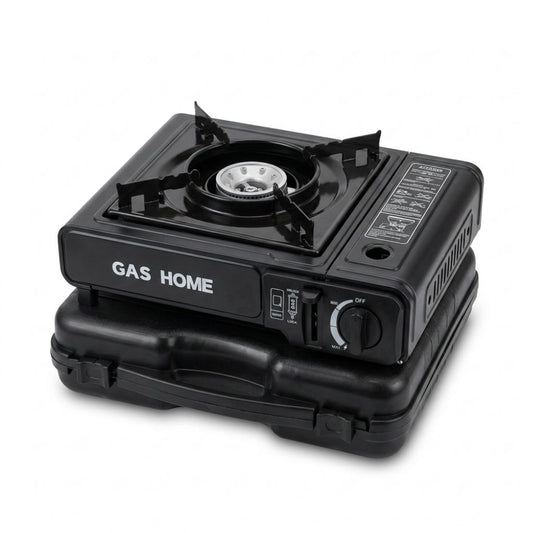 Réchaud à Gaz Portable Camping avec Allumage Piézo - GAS HOME